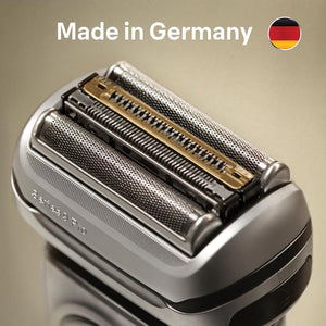 Braun Shaver Replacement Head 92S Silver Compatible with Braun Series 9 Shavers