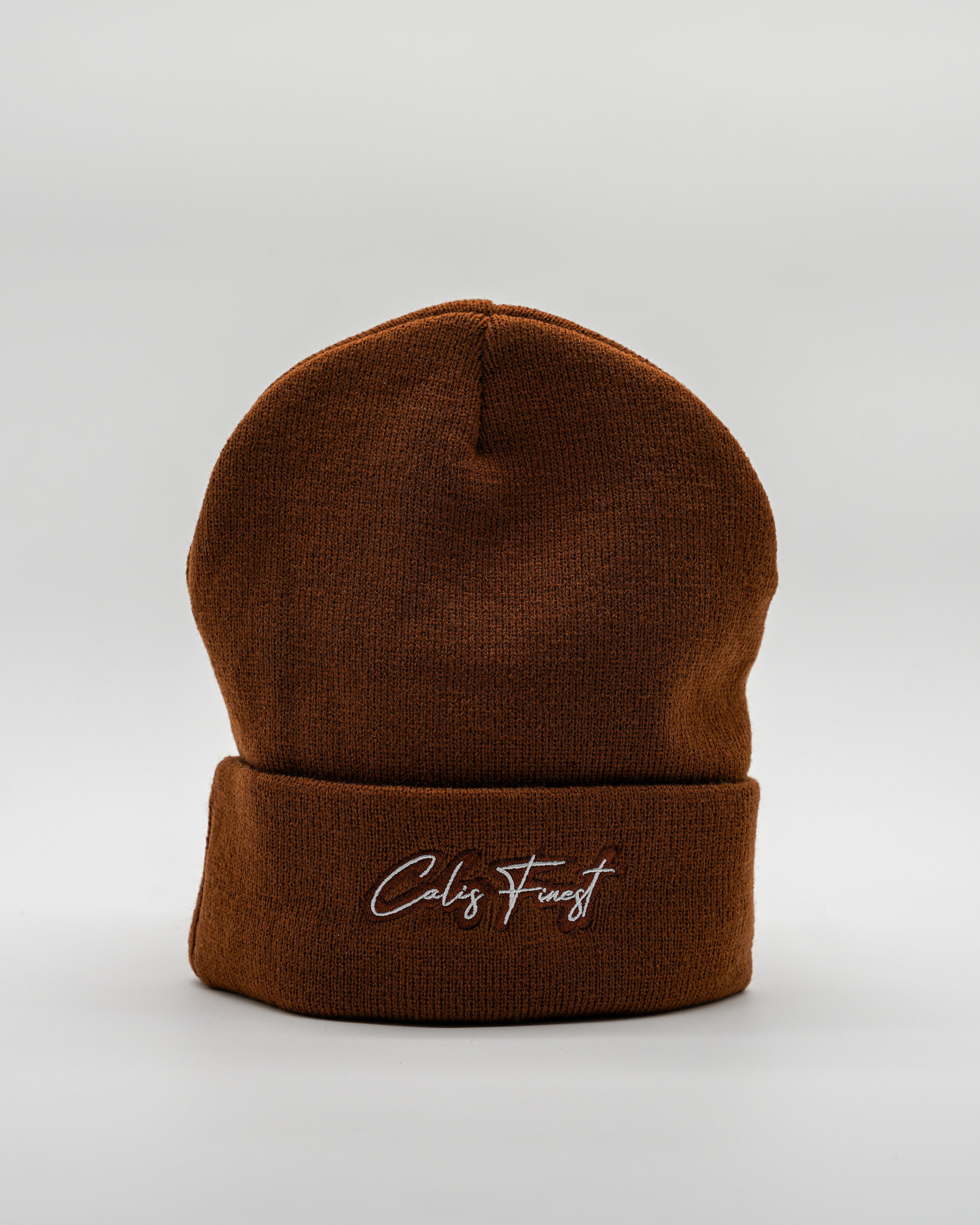 CF Mocha Beanie – Calis Finest Barbers
