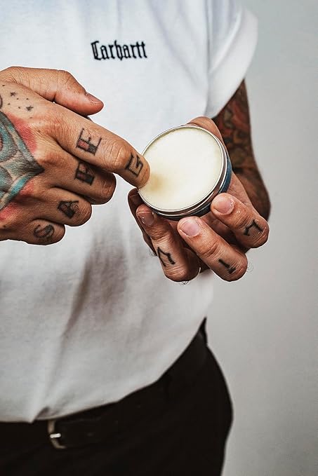 Reuzel Wood and Spice Beard Balm - All-In-One Treatment for a Fresh, Polished Beard - Conditioning, Sculpting, and Shaping Moisturizer with Shea Butter and Argan Oil - Woody Spice Fragrance