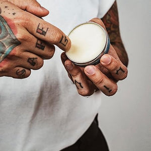 Reuzel Wood and Spice Beard Balm - All-In-One Treatment for a Fresh, Polished Beard - Conditioning, Sculpting, and Shaping Moisturizer with Shea Butter and Argan Oil - Woody Spice Fragrance