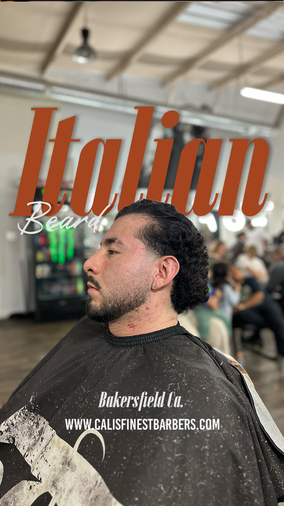 Chino, barber at Cali's Finest Barbershop in Bakersfield